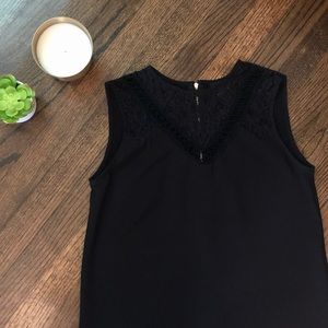 Cliché Couture Black Lace Top
